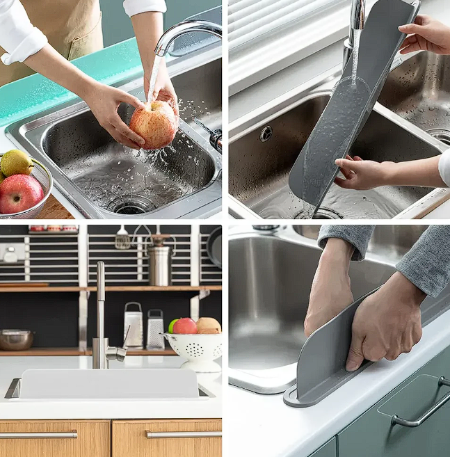 Splash Guard for Kitchen Sink & Countertop  (BUY 1 GET 1 FREE)